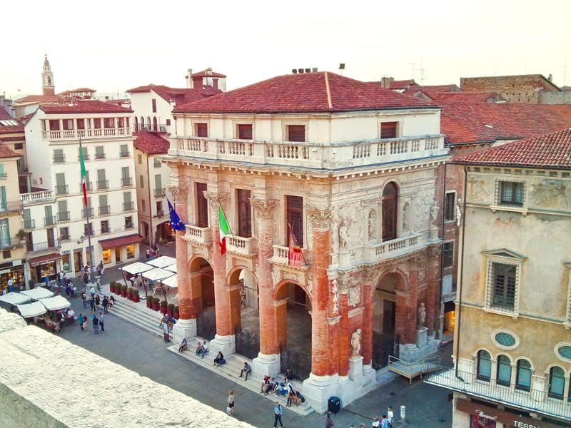 Vicenza Loggia del Capitaniato, with Monastery Stays